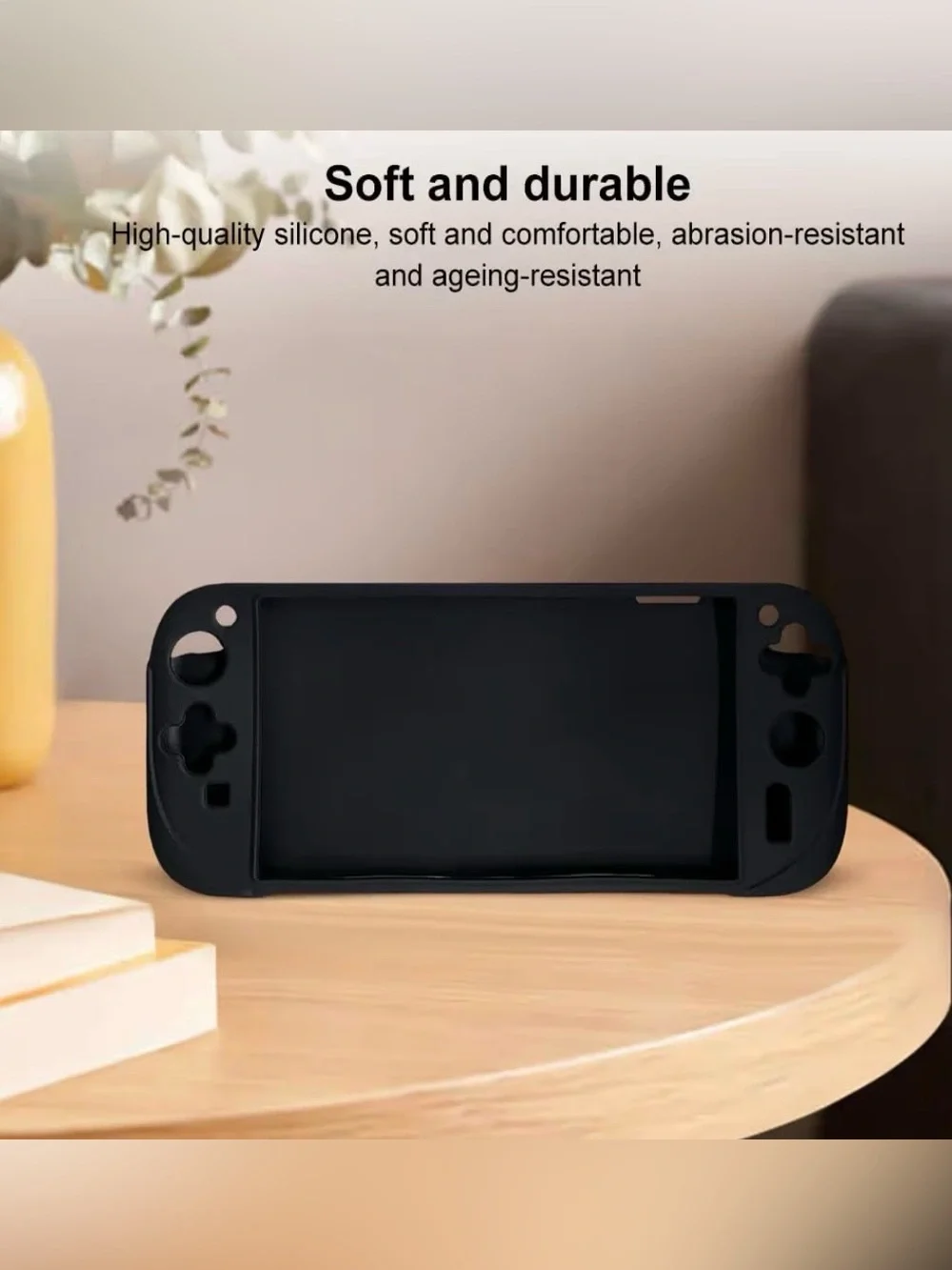 Silicone Protective Case for Nintendo Switch 2 Anti-Slip Shockproof Black New